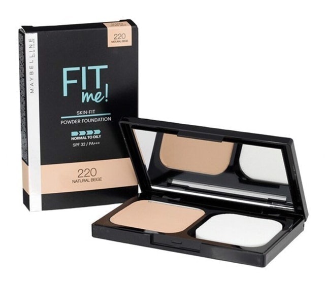 Maybelline New York Phấn Nền Kiềm Dầu Chống Nắng Fit Me Skin-Fit Powder Foundation  1