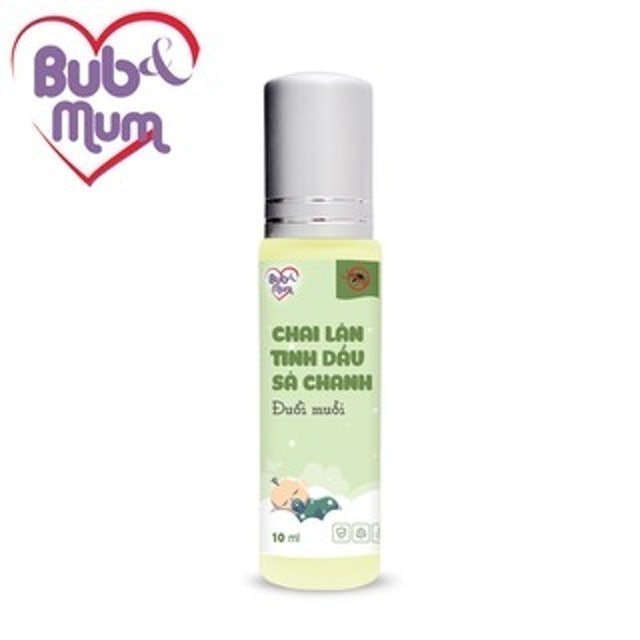BuB&MuM Chai Lăn Tinh Dầu Sả Chanh Đuổi Muỗi 1