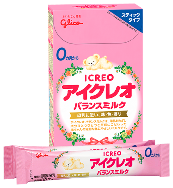Glico Sữa Gói Icreo Balance Milk Stick Số 0 1