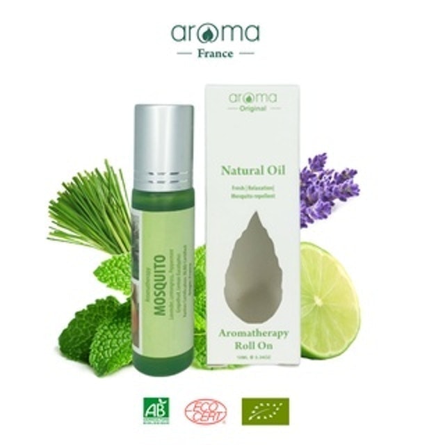 Aroma Lăn Tinh Dầu Thiên Nhiên Chống muỗi - Mosquito Roll On 1