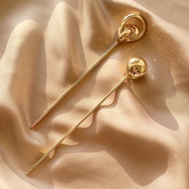 OEM Trâm Cài Tóc Hình Tròn 1