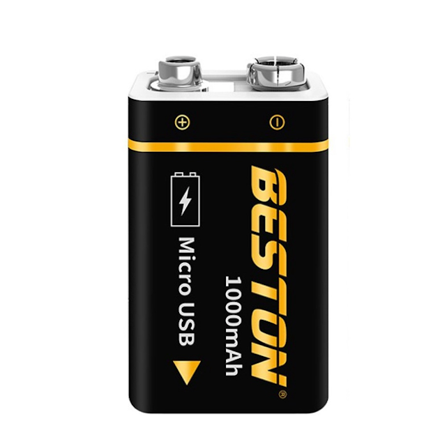 Pin Lithium Beston 9V Hình ảnh 1